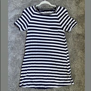 Abercrombie Striped T-Shirt Dress